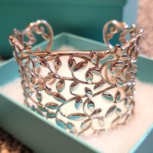 COPY - Paloma Picasso Olive Leaf Wide Cuff